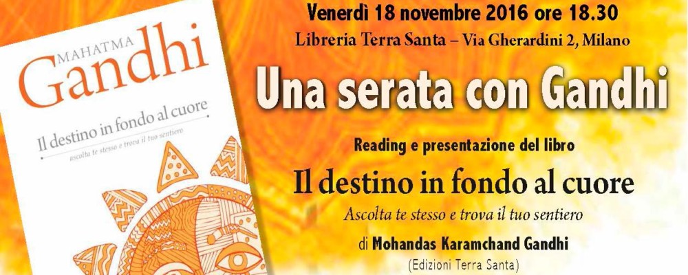 Reading del volume “Il destino in fondo al cuore”